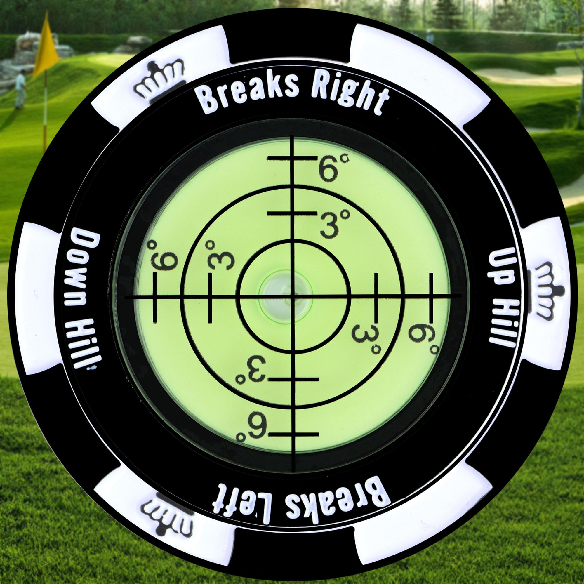 Amazon | ゴルフマーカー パッティング用 パター練習用 非磁性 ゴルフ